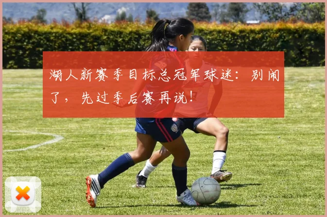 湖人新赛季目标总冠军球迷:别闹了,先过季后赛再说!